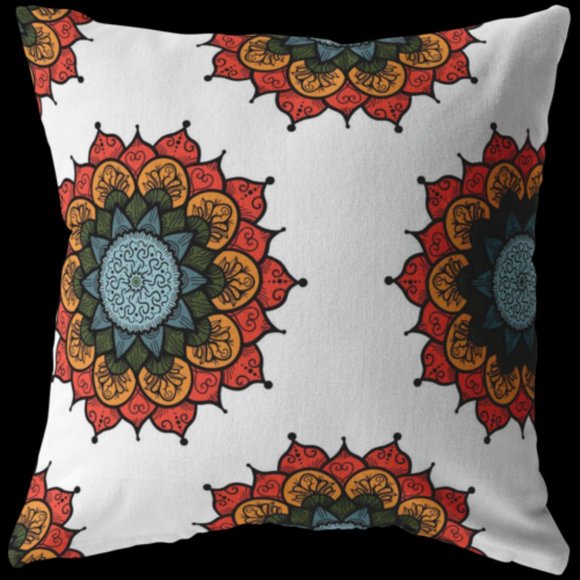 Mandala Pillow Arabic Style home decor cushion - Picture 6 of 6